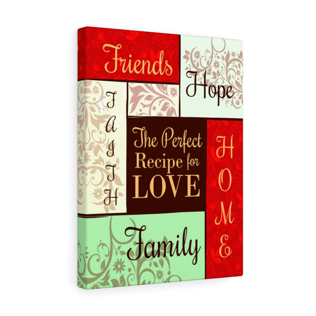 Friends Hope Love Motivational Inspirational Wall Decor for Home Office Gym Inspiring Success Quote Print Ready to Hang Wall Art - Express Your Love Gifts