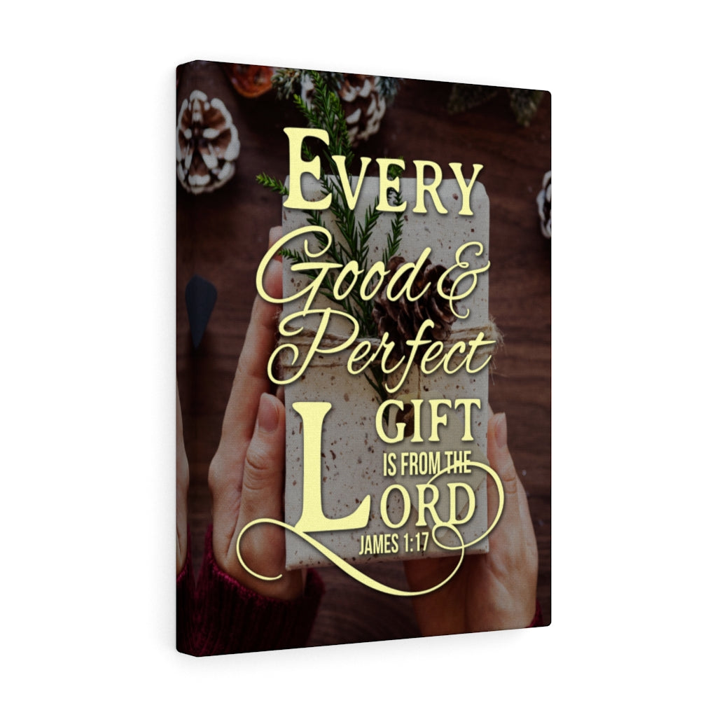 Scripture Walls Good and Perfect James 1:17 Christian Wall Art Bible Verse Print Ready to Hang - Express Your Love Gifts