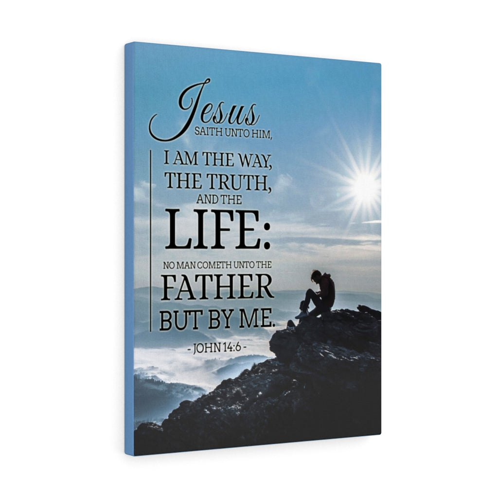 Scripture Walls I am the Way John 14:6 Christian Wall Art Bible Verse Print Ready to Hang - Express Your Love Gifts