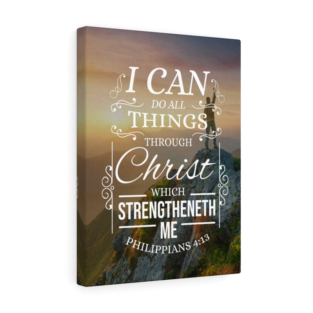 Scripture Walls I Can Do All Things Philippians 4:13 Christian Wall Art Bible Verse Print Ready to Hang - Express Your Love Gifts