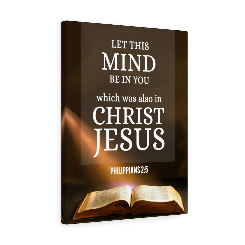 Scripture Walls Let This Mind Philippians 2:5 Christian Wall Art Bible Verse Print Ready to Hang - Express Your Love Gifts