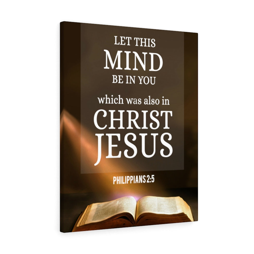 Scripture Walls Let This Mind Philippians 2:5 Christian Wall Art Bible Verse Print Ready to Hang - Express Your Love Gifts
