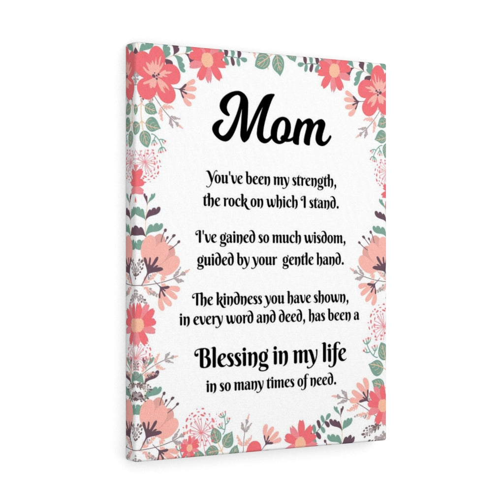 Message to Mom Inspirational Wall Decor for Home Office Gym Inspiring Success Quote Print Ready to Hang Inspiring Wall Art Gift - Express Your Love Gifts