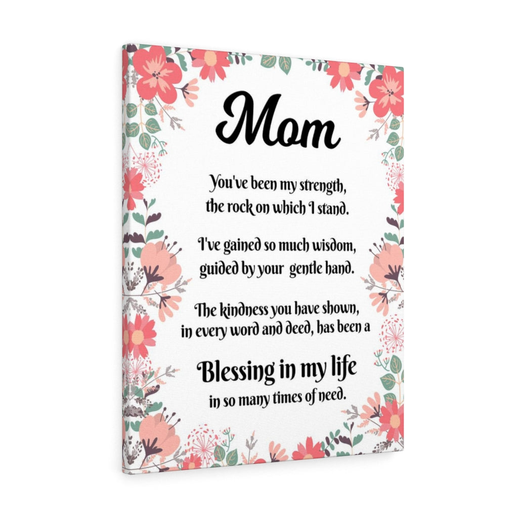 Message to Mom Inspirational Wall Decor for Home Office Gym Inspiring Success Quote Print Ready to Hang Inspiring Wall Art Gift - Express Your Love Gifts