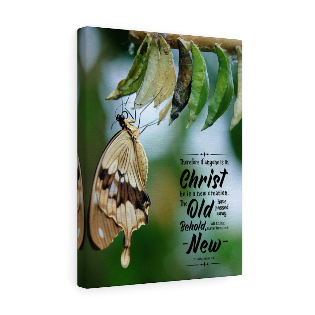 Scripture Walls New Creation 2 Corinthians 5:17 Christian Wall Art Bible Verse Print Ready to Hang - Express Your Love Gifts