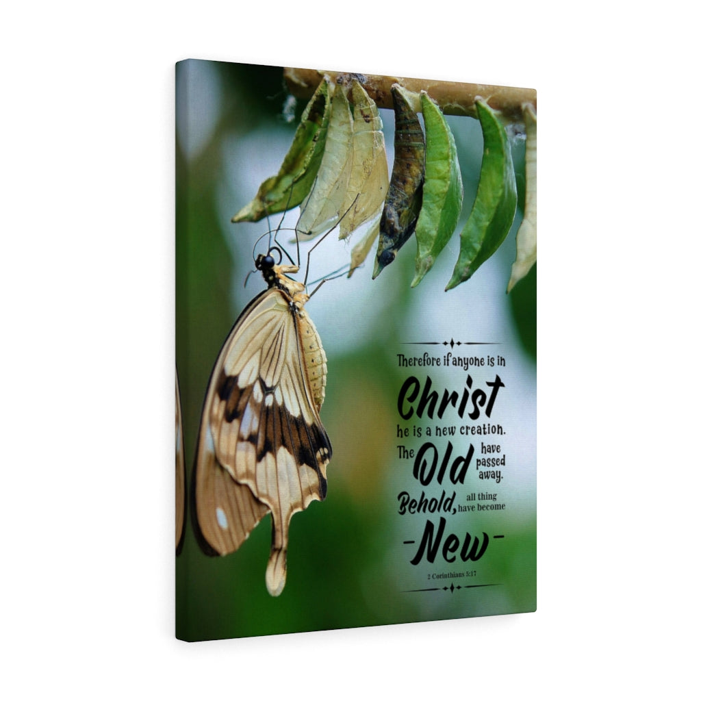 Scripture Walls New Creation 2 Corinthians 5:17 Christian Wall Art Bible Verse Print Ready to Hang - Express Your Love Gifts