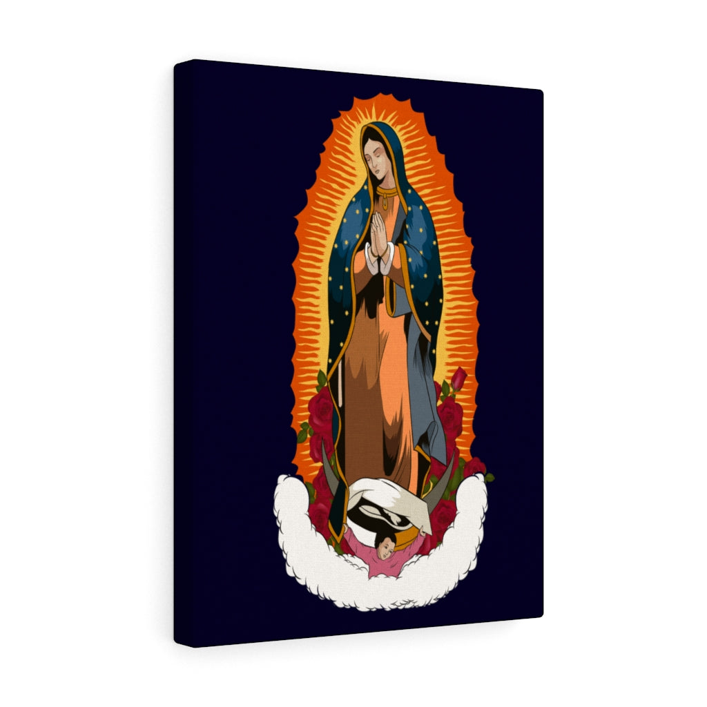 Our Lady of Guadalupe Nuestra Señora de Guadalupe Inspirational Wall Decor for Home Office Gym Inspiring Success Quote Print Ready to Hang Wall Art - Express Your Love Gifts