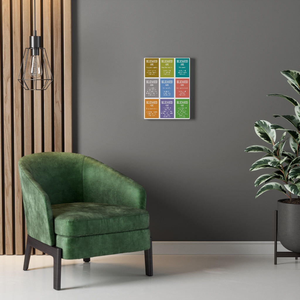 Scripture WallsThe Beatitudes Matthew 5:3‭-‬11 KJV Christian Home Decor Scripture Art - Express Your Love Gifts