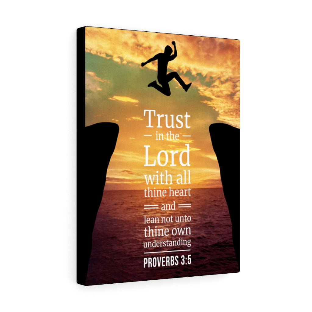 Scripture Walls Trust in The Lord Proverbs 3:5 Christian Wall Art Bible Verse Print Ready to Hang - Express Your Love Gifts