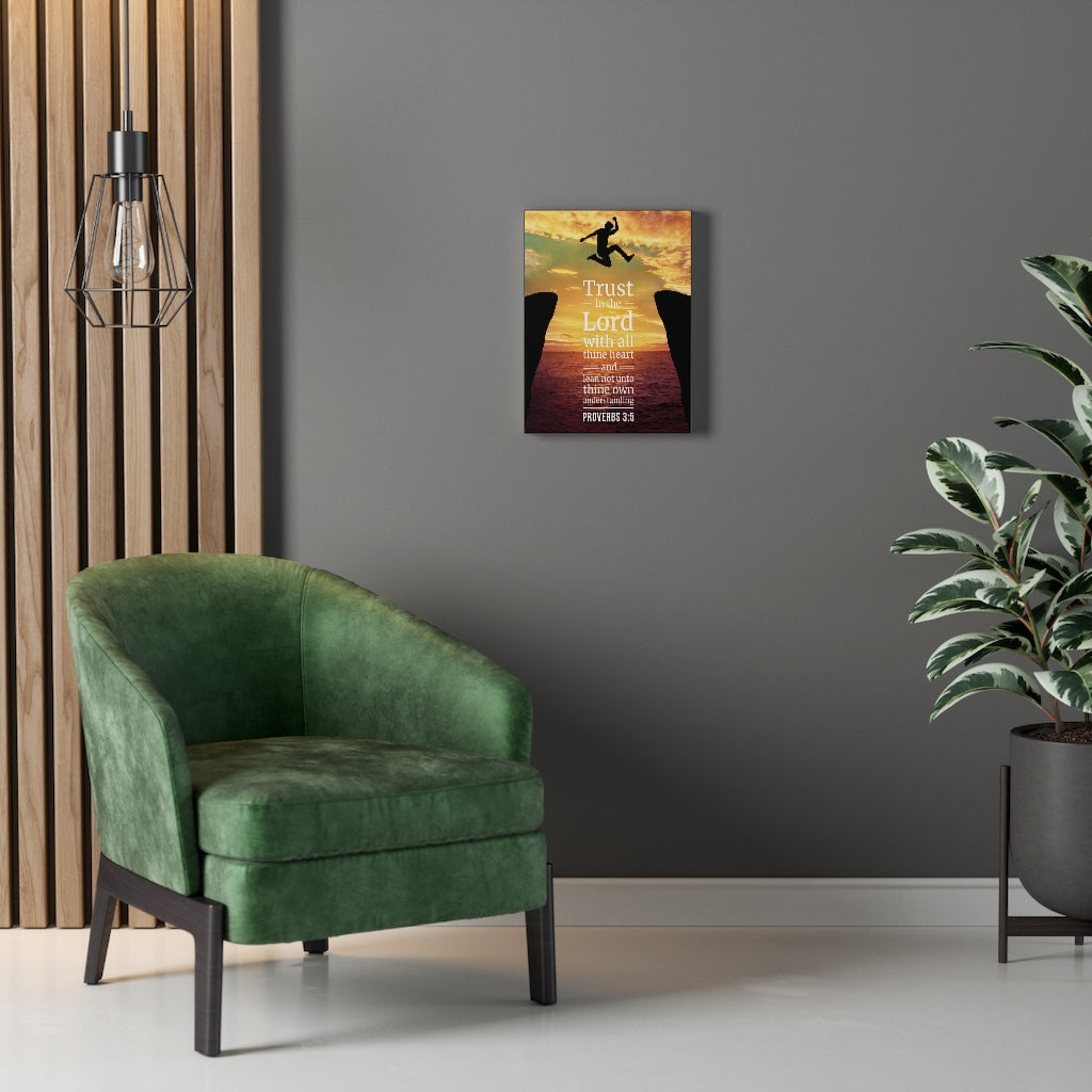 Scripture Walls Trust in The Lord Proverbs 3:5 Christian Wall Art Bible Verse Print Ready to Hang - Express Your Love Gifts