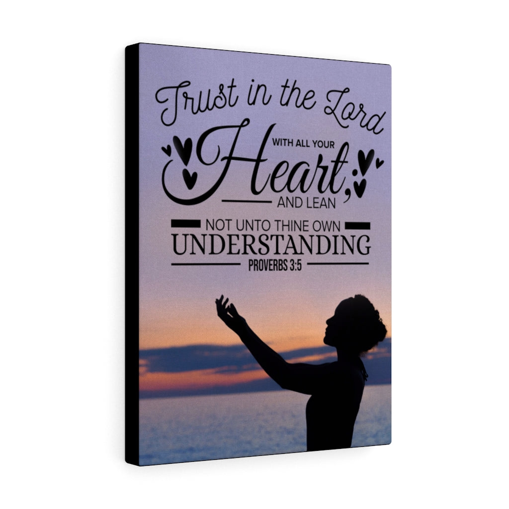 Scripture Walls Trust in The Lord Proverbs 3:5 Christian Wall Art Bible Verse Print Ready to Hang - Express Your Love Gifts