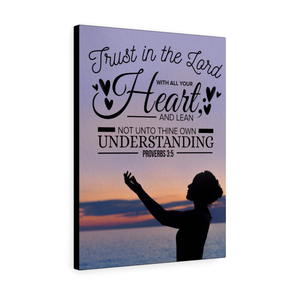 Scripture Walls Trust in The Lord Proverbs 3:5 Christian Wall Art Bible Verse Print Ready to Hang - Express Your Love Gifts