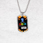 See The Able Not The Label Autism AwAreness Necklace Stainless Steel or 18k Gold Dog Tag 24" Chain-Express Your Love Gifts