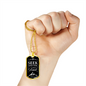 Seek And Find The Lord Christian Faith Necklace Stainless Steel or 18k Gold Dog Tag 24" Chain-Express Your Love Gifts