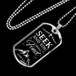 Seek And Find The Lord Christian Faith Necklace Stainless Steel or 18k Gold Dog Tag 24" Chain-Express Your Love Gifts