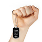 Seek And Find The Lord Christian Faith Necklace Stainless Steel or 18k Gold Dog Tag 24" Chain-Express Your Love Gifts