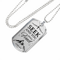 Seek And You Shall Find Luke 11:9 Necklace Stainless Steel or 18k Gold Dog Tag 24" Chain-Express Your Love Gifts