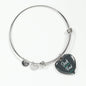 Seek And You Shall Find Stainless Steel or 18k Gold Heart Bangle Bracelet - Express Your Love Gifts