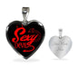 Sexy Devil Necklace Stainless Steel or 18k Gold Heart Pendant 18-22" - Express Your Love Gifts