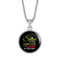 Shine Matthew 5:16 Circle Pendant Necklace Stainless Steel or 18k Gold 18-22"-Express Your Love Gifts