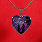 Siempre Tuya Spanish Pendant Stainless Steel or 18k Gold Heart Necklace 18-22"-Express Your Love Gifts