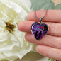Siempre Tuya Spanish Pendant Stainless Steel or 18k Gold Heart Necklace 18-22"-Express Your Love Gifts