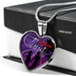 Siempre Tuya Spanish Pendant Stainless Steel or 18k Gold Heart Necklace 18-22"-Express Your Love Gifts