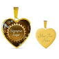 Siempre Tuyo Stainless Steel Spanish Heart Necklace Stainless Steel or 18k Gold Heart Pendant 18-22" - Express Your Love Gifts