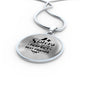 Sisters Are Perfect Best Friends Circle Necklace-Express Your Love Gifts