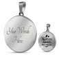Sisters Are Perfect Best Friends Circle Necklace-Express Your Love Gifts