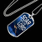 Soar Withe The Lord Isaiah 40:31 Dog Tag Stainless Steel or 18k Gold 24" Chain - Express Your Love Gifts