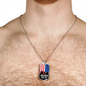 Soldier For Life Necklace Stainless Steel or 18k Gold Dog Tag 24" Chain-Express Your Love Gifts