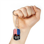 Soldier For Life Necklace Stainless Steel or 18k Gold Dog Tag 24" Chain-Express Your Love Gifts