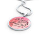 Song Of Solomon 2:16 Circle Necklace Stainless Steel or 18k Gold 18-22" - Express Your Love Gifts