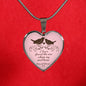 Song Of Solomon 3:4 Necklace Stainless Steel or 18k Gold Heart Pendant 18-22" - Express Your Love Gifts