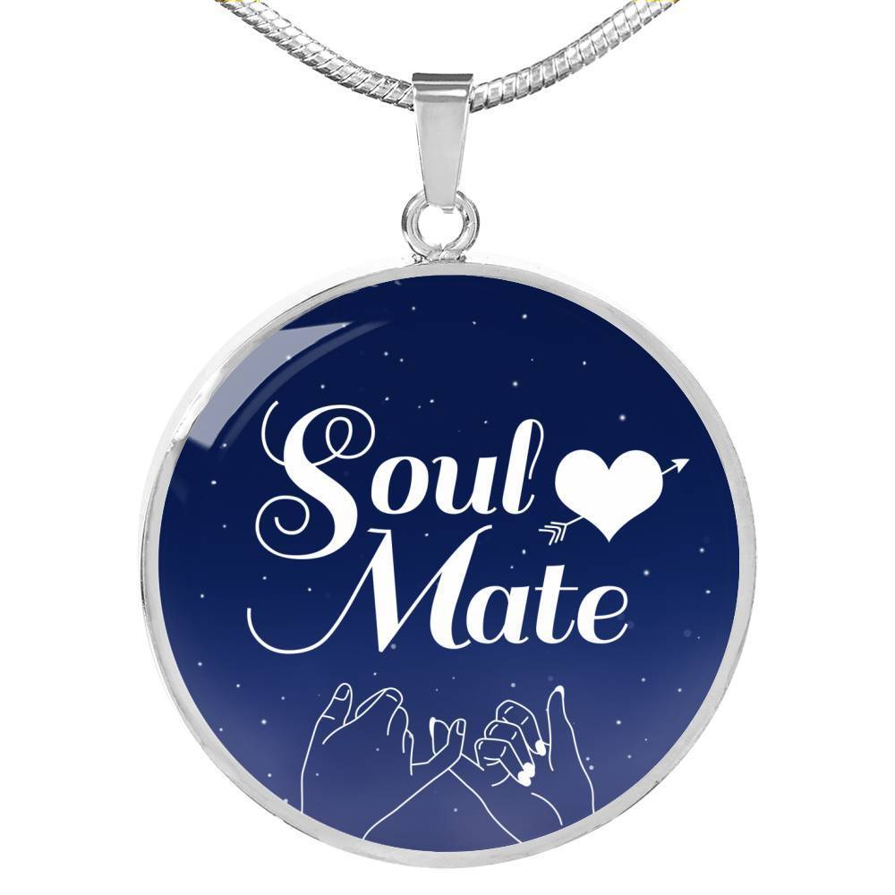 Soulmate Circle Necklace-Express Your Love Gifts