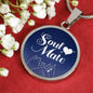 Soulmate Circle Necklace-Express Your Love Gifts