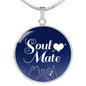 Soulmate Circle Necklace-Express Your Love Gifts