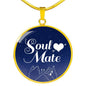 Soulmate Circle Necklace-Express Your Love Gifts