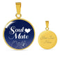 Soulmate Circle Necklace-Express Your Love Gifts