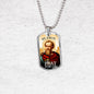 St. Paul Catholic Necklace Stainless Steel or 18k Gold Dog Tag 24" Chain-Express Your Love Gifts