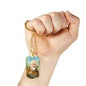 St. Pio Catholic Necklace Stainless Steel or 18k Gold Dog Tag 24" Chain-Express Your Love Gifts