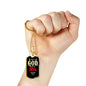 Submit To God Resist The Devil Necklace Stainless Steel or 18k Gold Dog Tag 24" Chain - Express Your Love Gifts