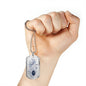 Taurus Constellation Horoscope Zodiac Dog Tag Stainless Steel or 18k Gold 24" Chain - Express Your Love Gifts