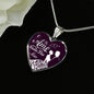 Te Amo Cada Dia Mas Necklace Stainless Steel or 18k Gold Heart Pendant 18-22"-Express Your Love Gifts