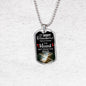 Teach From Heart The Teacher Appreciation Gift Luxury Necklace Stainless Steel or 18k Gold Dog Tag 24" Chain-Express Your Love Gifts