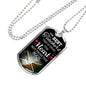 Teach From Heart The Teacher Appreciation Gift Luxury Necklace Stainless Steel or 18k Gold Dog Tag 24" Chain-Express Your Love Gifts