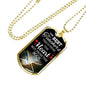 Teach From Heart The Teacher Appreciation Gift Luxury Necklace Stainless Steel or 18k Gold Dog Tag 24" Chain-Express Your Love Gifts