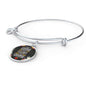 Teacher Gift Stainless Steel or 18k Gold Circle Bangle Bracelet - Express Your Love Gifts
