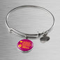 Thank You For Being My Heart'S Home Stainless Steel or 18k Gold Circle Bracelet Bangle - Express Your Love Gifts